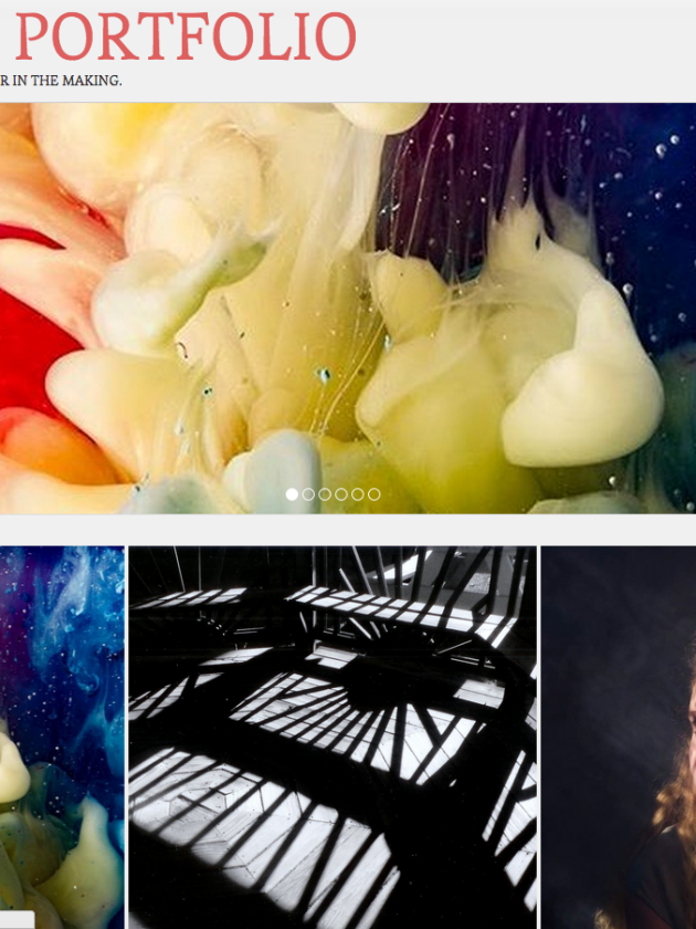 Bianca Mistretta 2015 WordPress, CSS, HTML